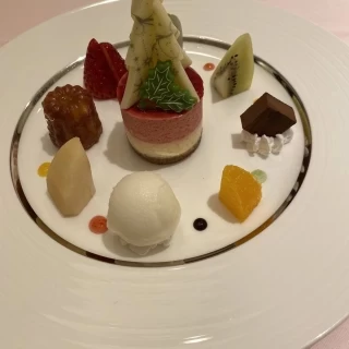 フェアのデザートメニュー