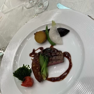 試食の牛肉