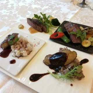 和食・洋食をゲストが当日選べます