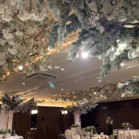 披露宴会場の天井
