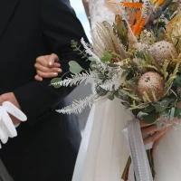 ブーケの打ち合わせも丁寧で細やかでイメージどおりにできました