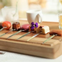 デザートのテイストも様々で甘党のゲストも大満足