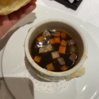 黒トリュフのスープ