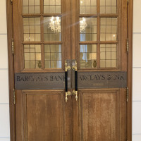 バークレー銀行で使われていたドア
