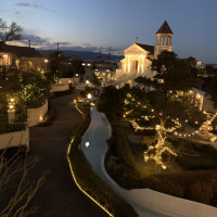 夜景が綺麗なチャペル