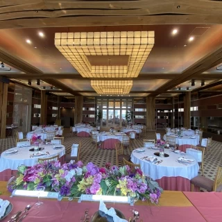 和をテーマにした会場