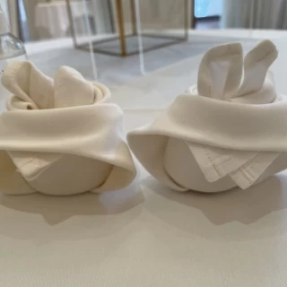試食の間に作ってくれました