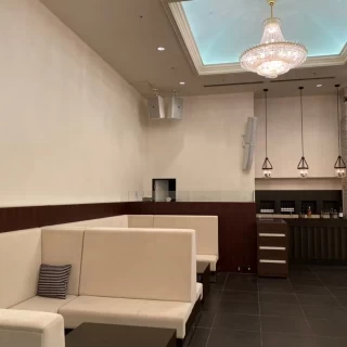 立食パーティーもできる会場