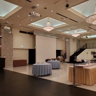 縦長の会場