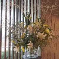 挙式会場の花