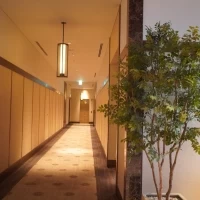 披露宴会場横のお手洗い