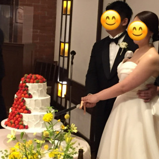 ケーキ入刀