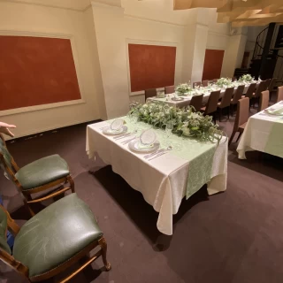 メインテーブル