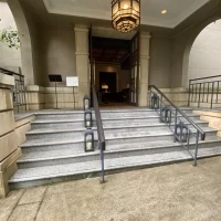 受付に続く玄関