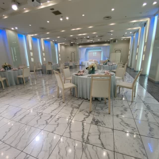 可愛らしい雰囲気の会場