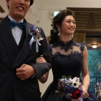 新郎新婦
ブーケ持ち込み手作りです