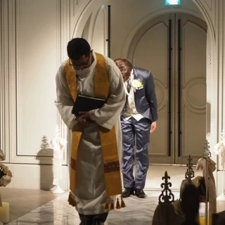 新郎入場