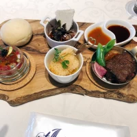 フェアで試食した料理