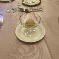 お口直しのシャーベット