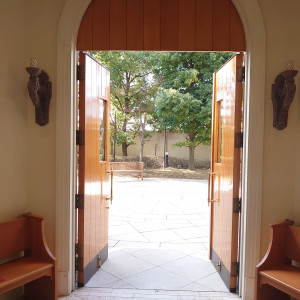 チャペルの扉|577958さんのレセプションハウス ザ・ブライトガーデン（営業終了）の写真(1163501)
