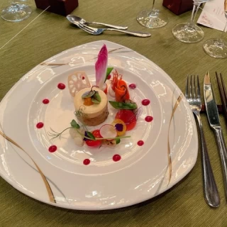 エビが美味しかったです。