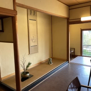 少人数でも可能な会場
和のつくり