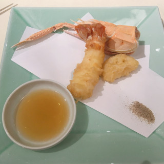 天ぷら　サクサクで美味しかった