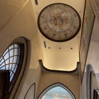 大聖堂廊下の天井