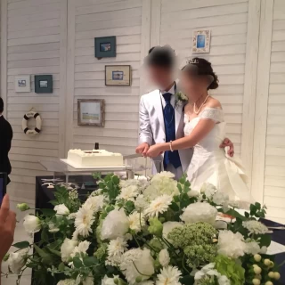ケーキ入刀