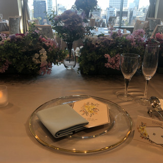 ソルルームの新郎新婦席