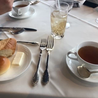 試食　スープとパン