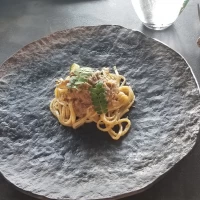 クリーミーでコクのある、本当に美味しいパスタです！