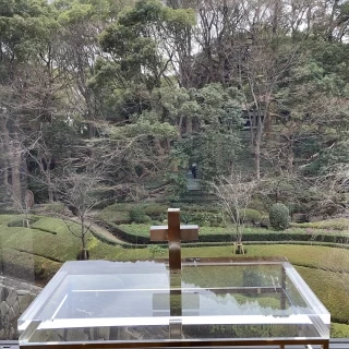 チャペル祭壇からの眺めです。