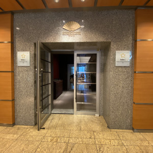 ウェディング棟につながる入り口です。|578398さんのマンダリン オリエンタル 東京の写真(1176150)