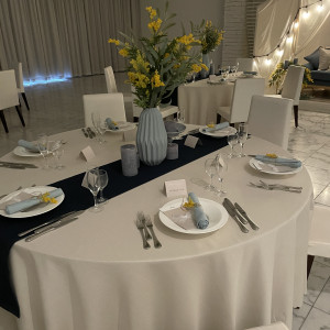 テーブルコーデホワイト色調|578641さんのOCEAN TERRACE HOTEL＆WEDDING  オーシャン テラス（営業終了）の写真(1151549)