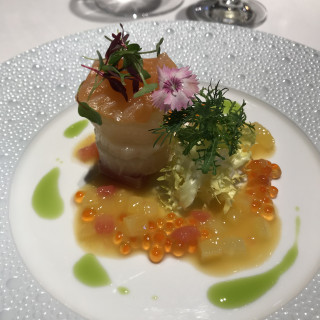 目にも楽しいお料理。