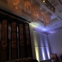 入場の際の光の演出