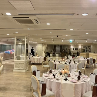 披露宴会場の雰囲気