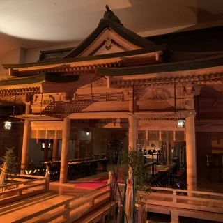 八尋殿
素敵な雰囲気の会場です