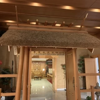 神前式会場の入口