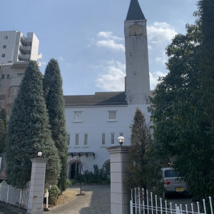 入口道路から|579118さんの聖ラファエル教会（広島）（営業終了）の写真(1157187)
