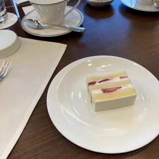 フェアで試食したケーキ