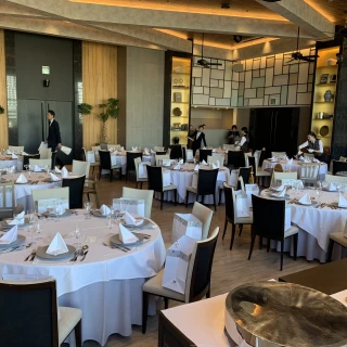 披露宴会場です。