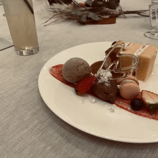 シナモンのアイスが美味しかったです