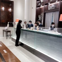 受付はこんな感じ
