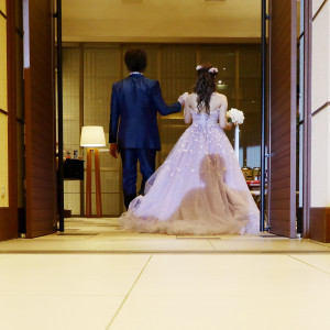 披露宴退場|579463さんのノートルダム北九州/FIVESTAR WEDDINGの写真(1476688)