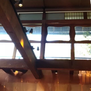 吹き抜けになっていてとても開放感がありました