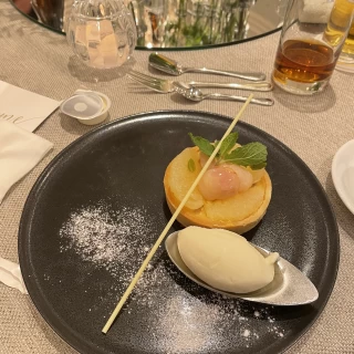 アイスクリームとタルト