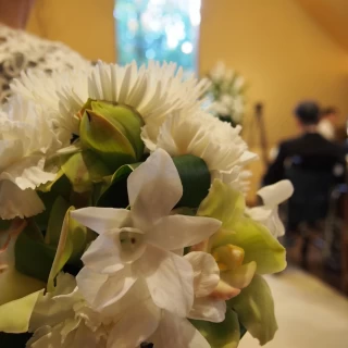チャペルの装花