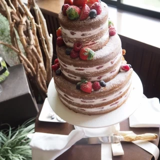 とっても可愛かったウエディング ケーキ